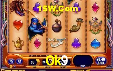Jackpots e promoções na Ok9